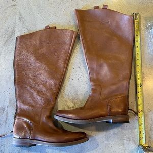 Franco Sarto Genuine Leather Boots Size 9